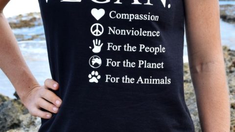 Gründe vegan zu leben T-shirt