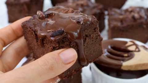 Das beste Brownies Rezept mit Süßkartoffeln - vegan, glutenfrei, schokoladig