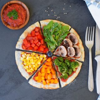 Pizzateig Rezept mit Gemüse