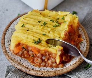 Pflanzlicher Cottage Pie einfach glutenfrei pflanzliches rezept