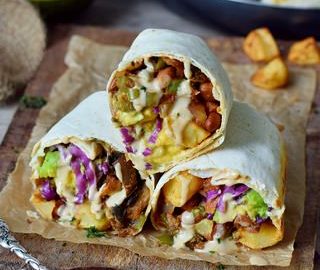 gesunde frühstücks burritos rezept vegan einfach 320x320