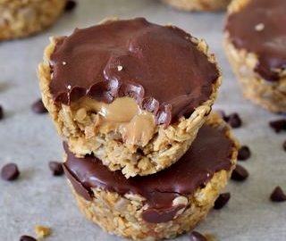 granola cups mit sonnenblumenkernmus und schokolade einfaches rezept zum frühstück oder dessert vegan glutenfrei nussfrei