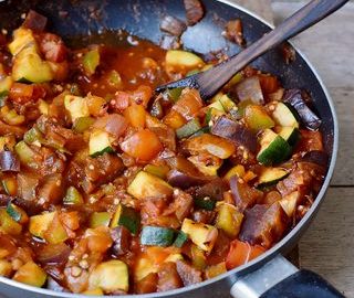 Einfaches Ratatouille Rezept in 30 Minuten veganer Eintopf