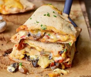 Vegane Pizzataschen glutenfrei