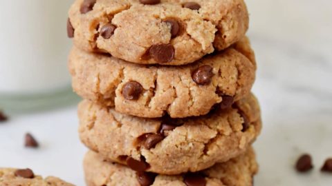 Gesunde Erdnussbutter Kekse ohne Zucker