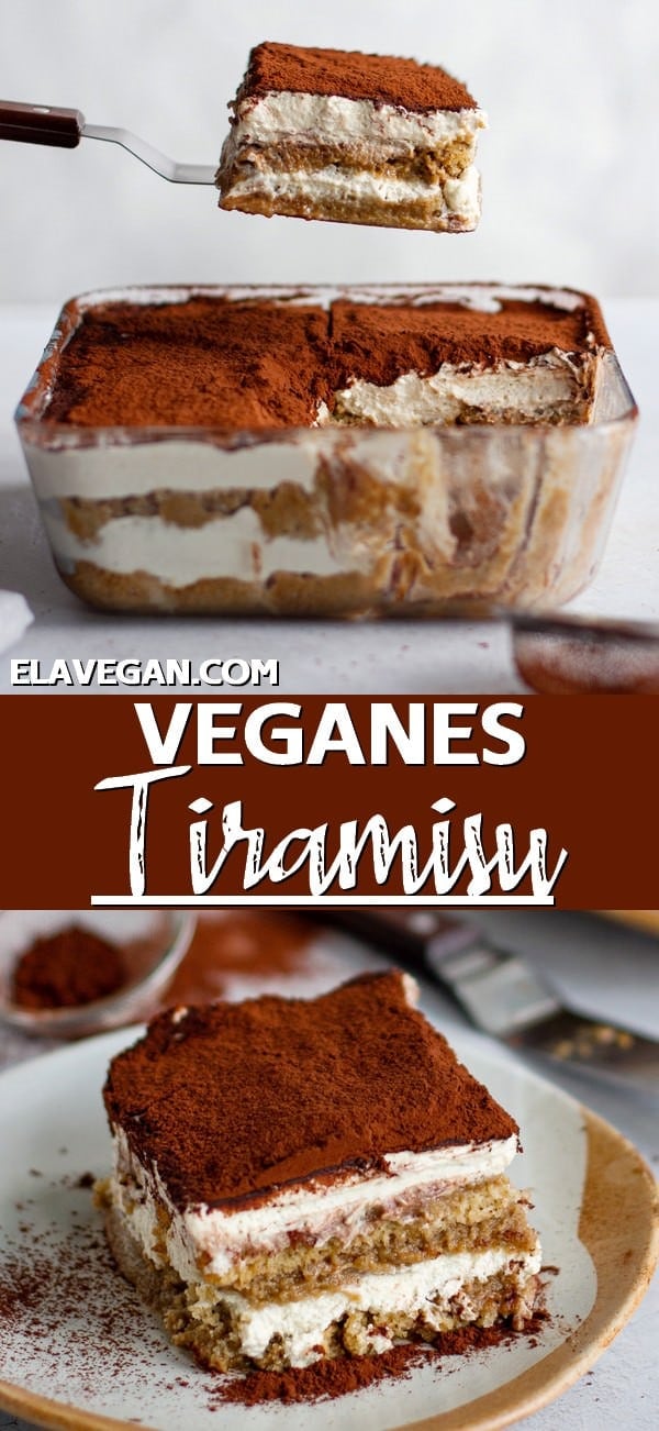 Pinterest Collage veganes Tiramisu