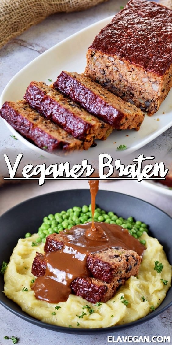 Pinterest Collage veganer Braten