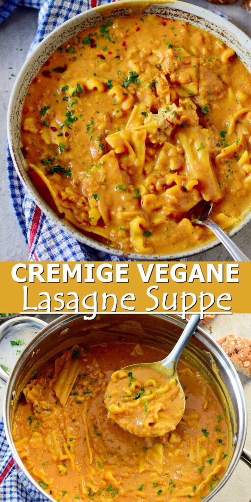 Pinterest Collage Vegane Lasagne Suppe