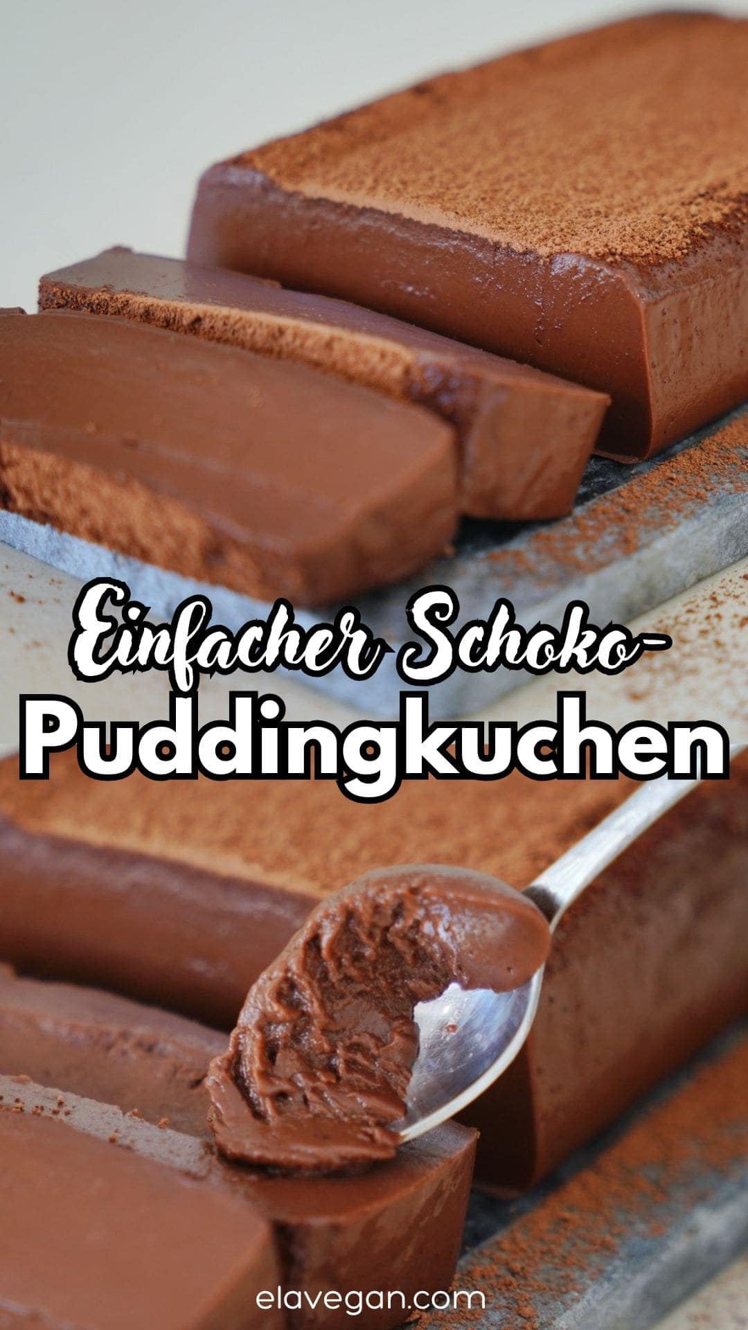 Pinterest einfacher Schoko-Puddingkuchen