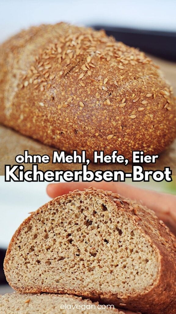 Pinterest Kichererbsen Brot ohne Mehl Hefe Eier