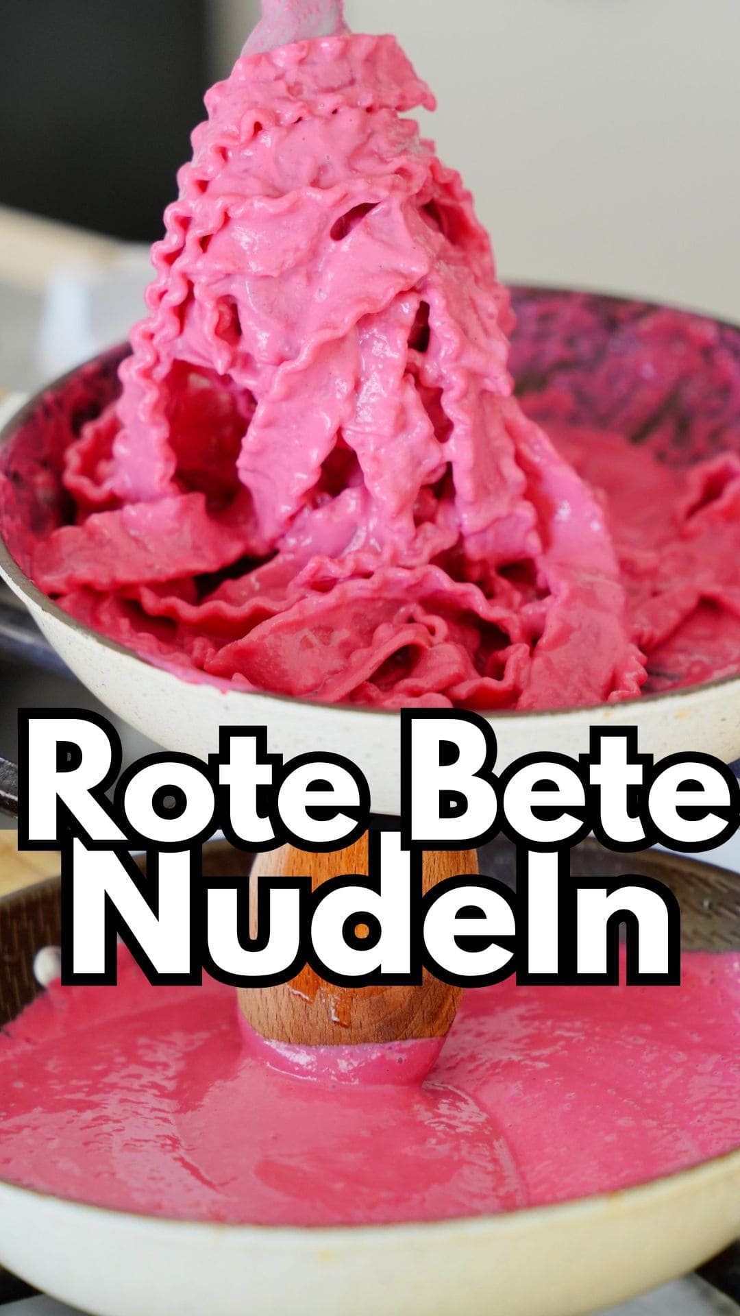 Rote Bete Nudeln Pinterest Collage