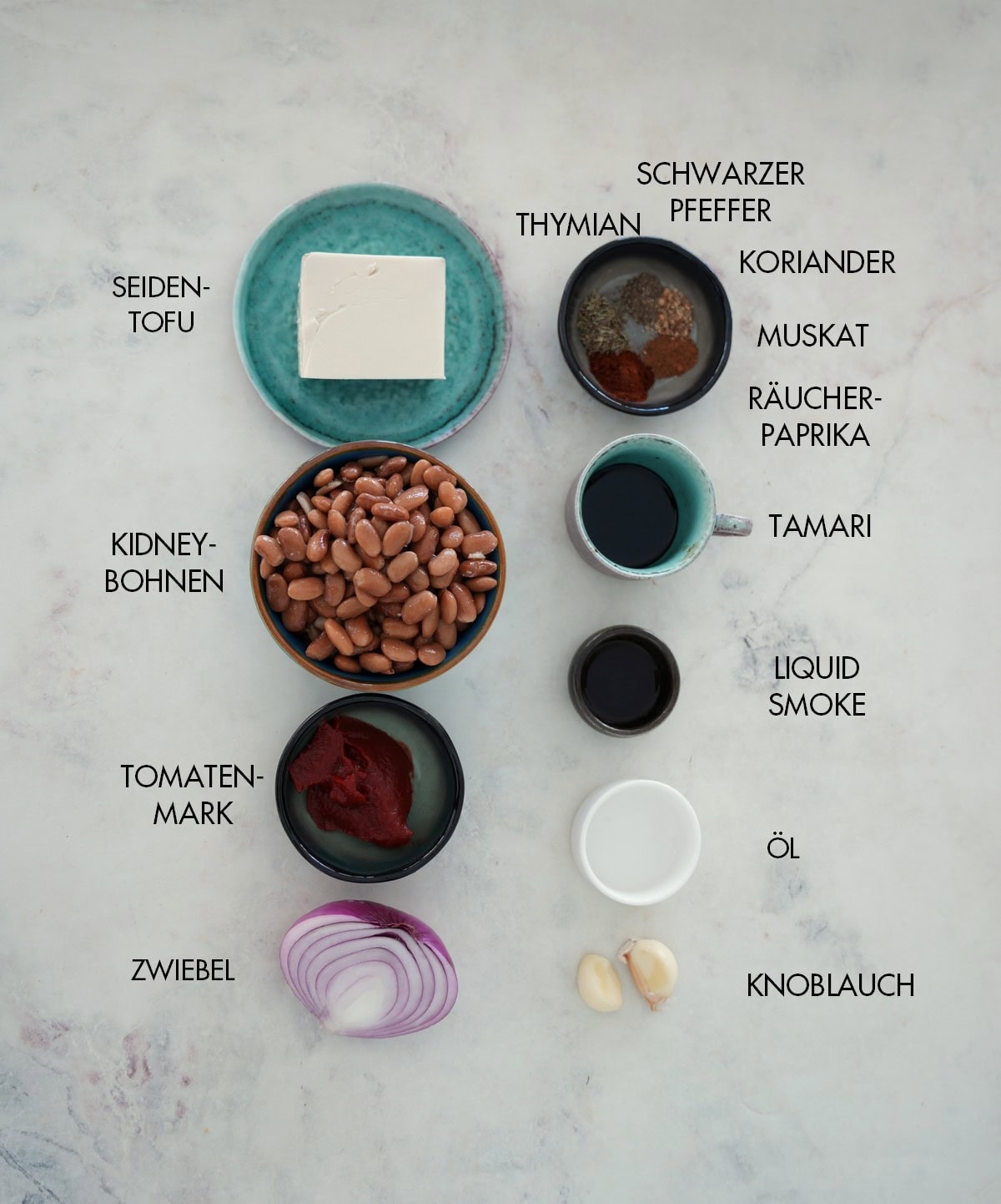 Zutaten Wurstaufstrich vegan
