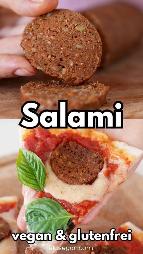 Pinterest collage vegane Salami