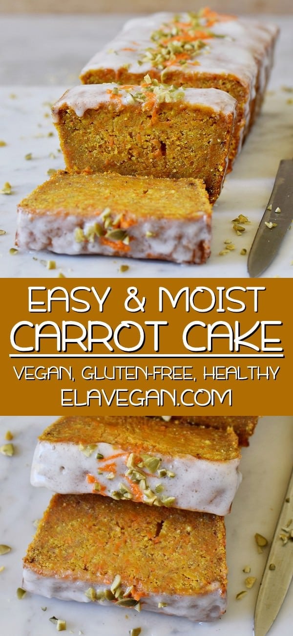 Vegan Carrot Cake | Gluten-Free Recipe
