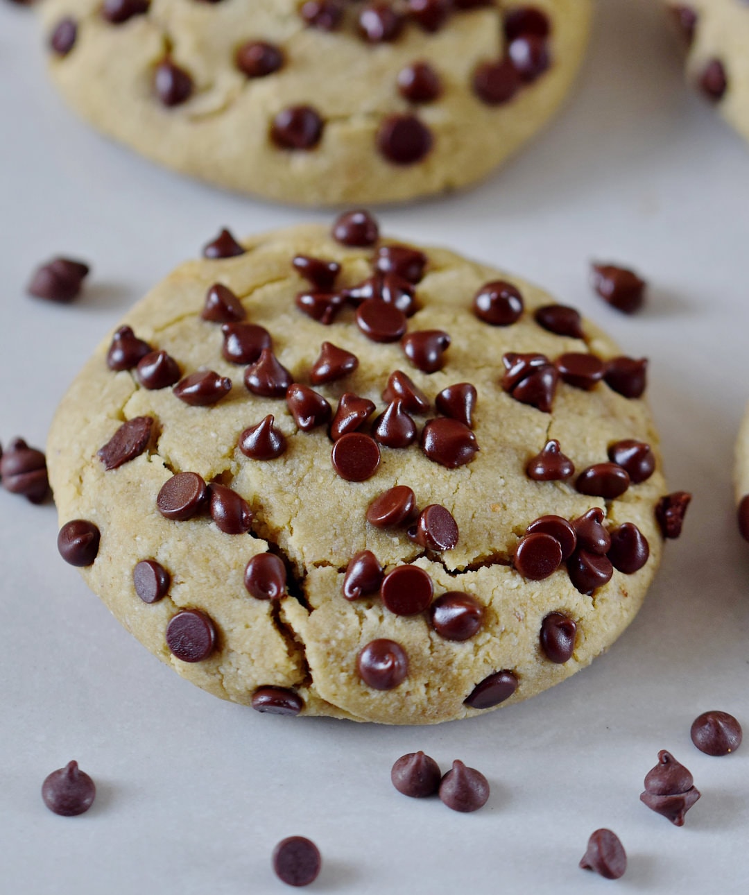 vegan chocolate stuffed cookies gluten free grain free dessert