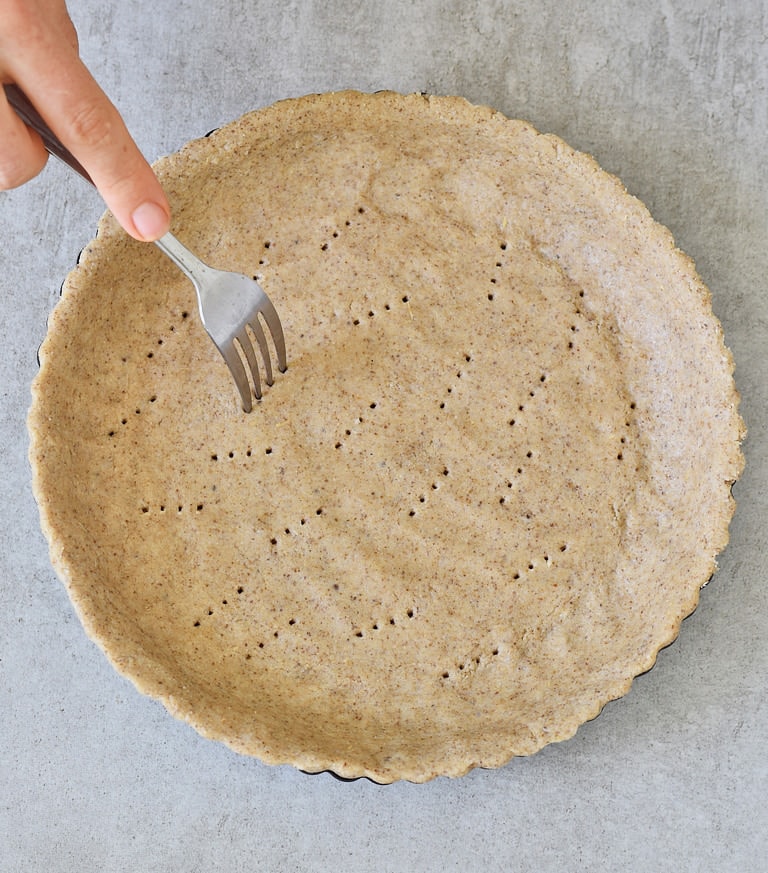 Oil-free vegan gluten-free pie crust