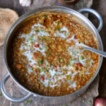 Recipe of the best lentil soup with coconut milk