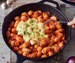 healthy gnocchi all'arrabbiata recipe homemade vegan gluten-free sauce