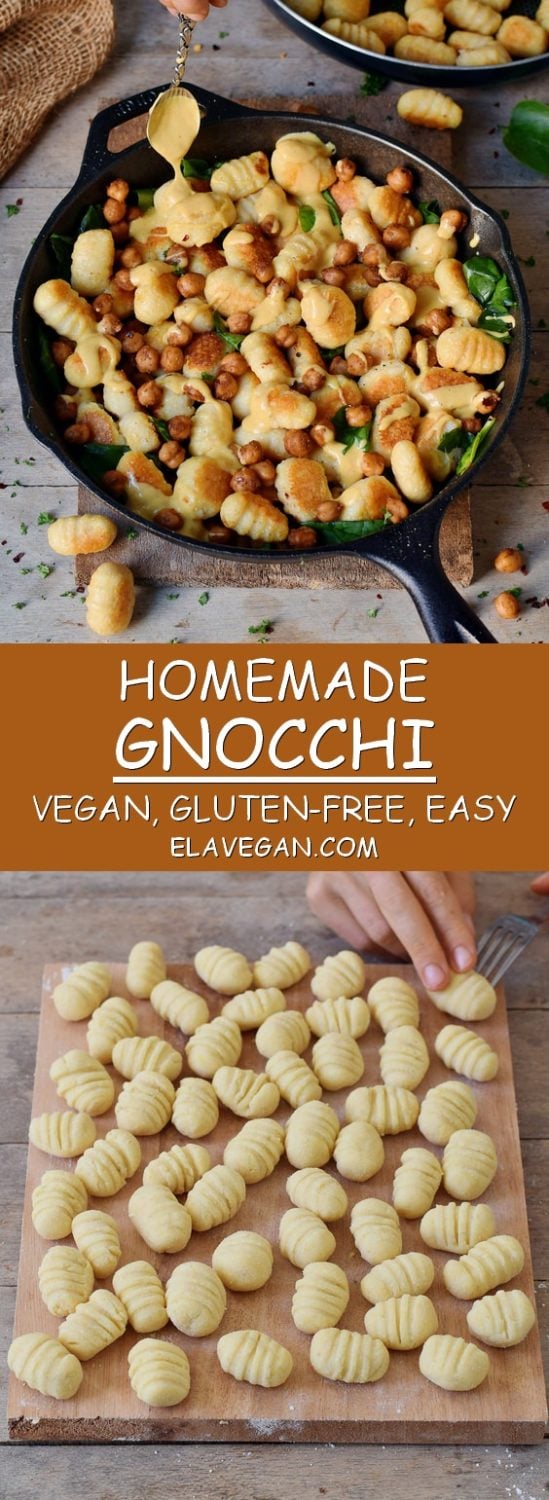 Homemade gluten-free vegan gnocchi easy recipe pinterest