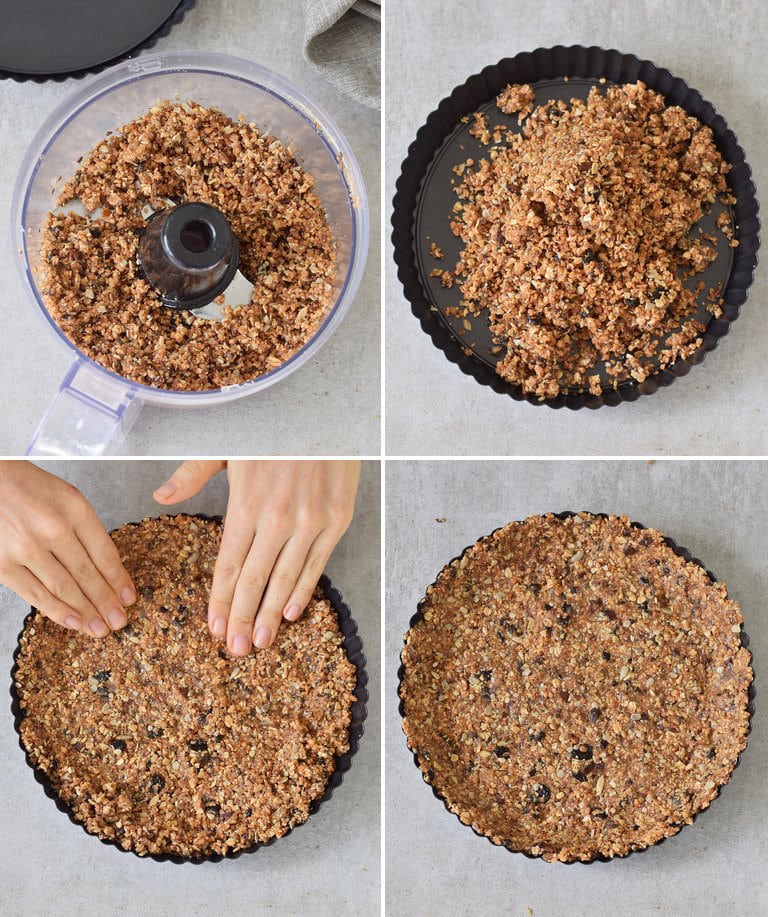 how to make a granola crust