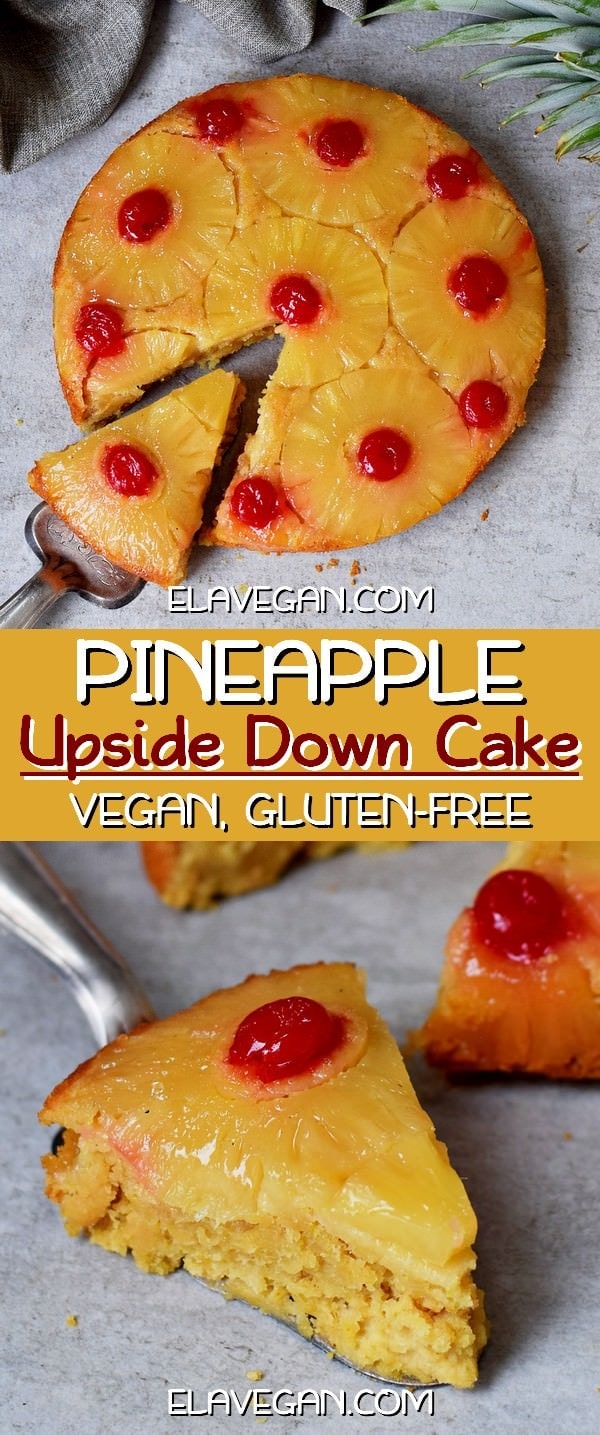 Vegan Pineapple Upside Down Cake Recipe