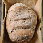 round gluten-free bread loaf