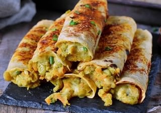 vegetable flautas