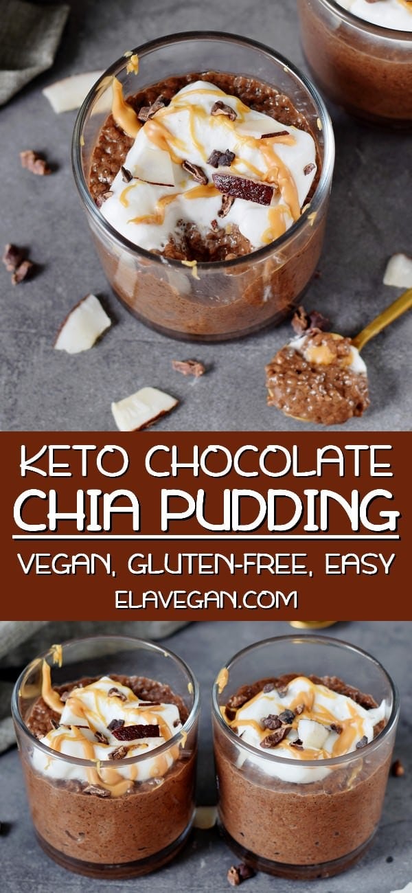 Chocolate Keto Chia Pudding | Easy & Quick Recipe