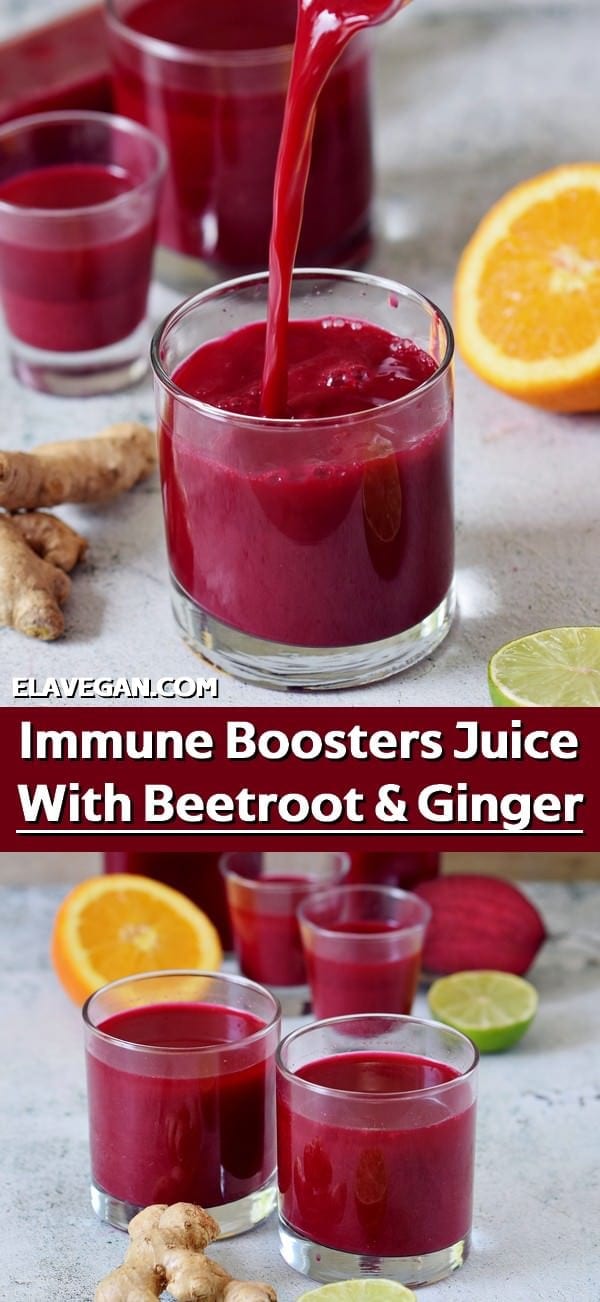 Immune Boosters Juice With Beetroot & Ginger