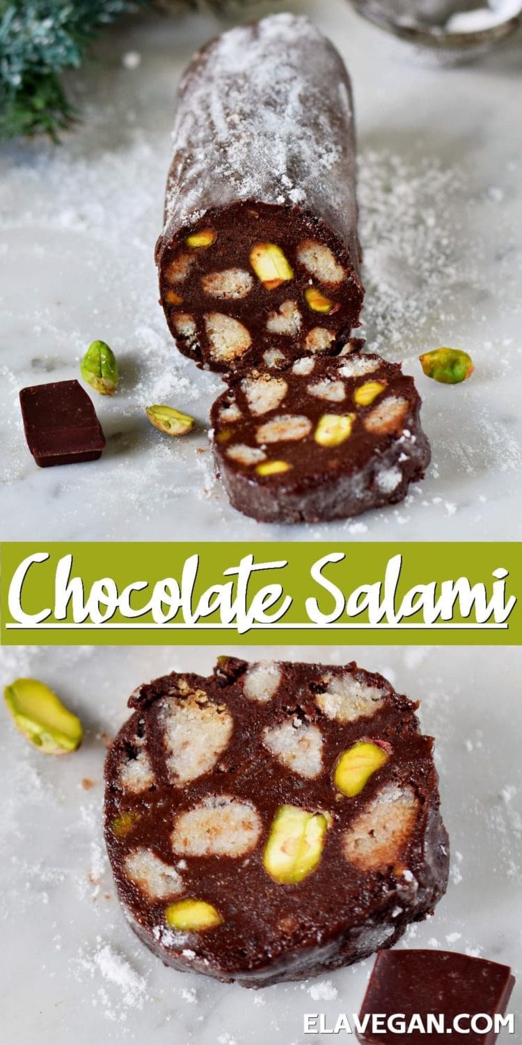 Pinterest Collage Chocolate Salami