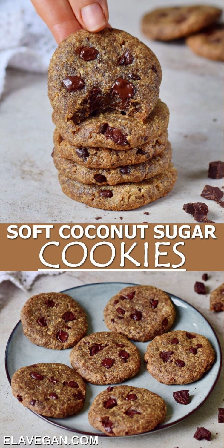 Pinterest Collage coconut sugar cookies