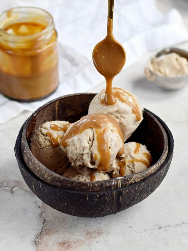 2-Ingredient Peanut Butter Banana Ice Cream