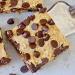 a few oatmeal bars chocolate chip bars from above