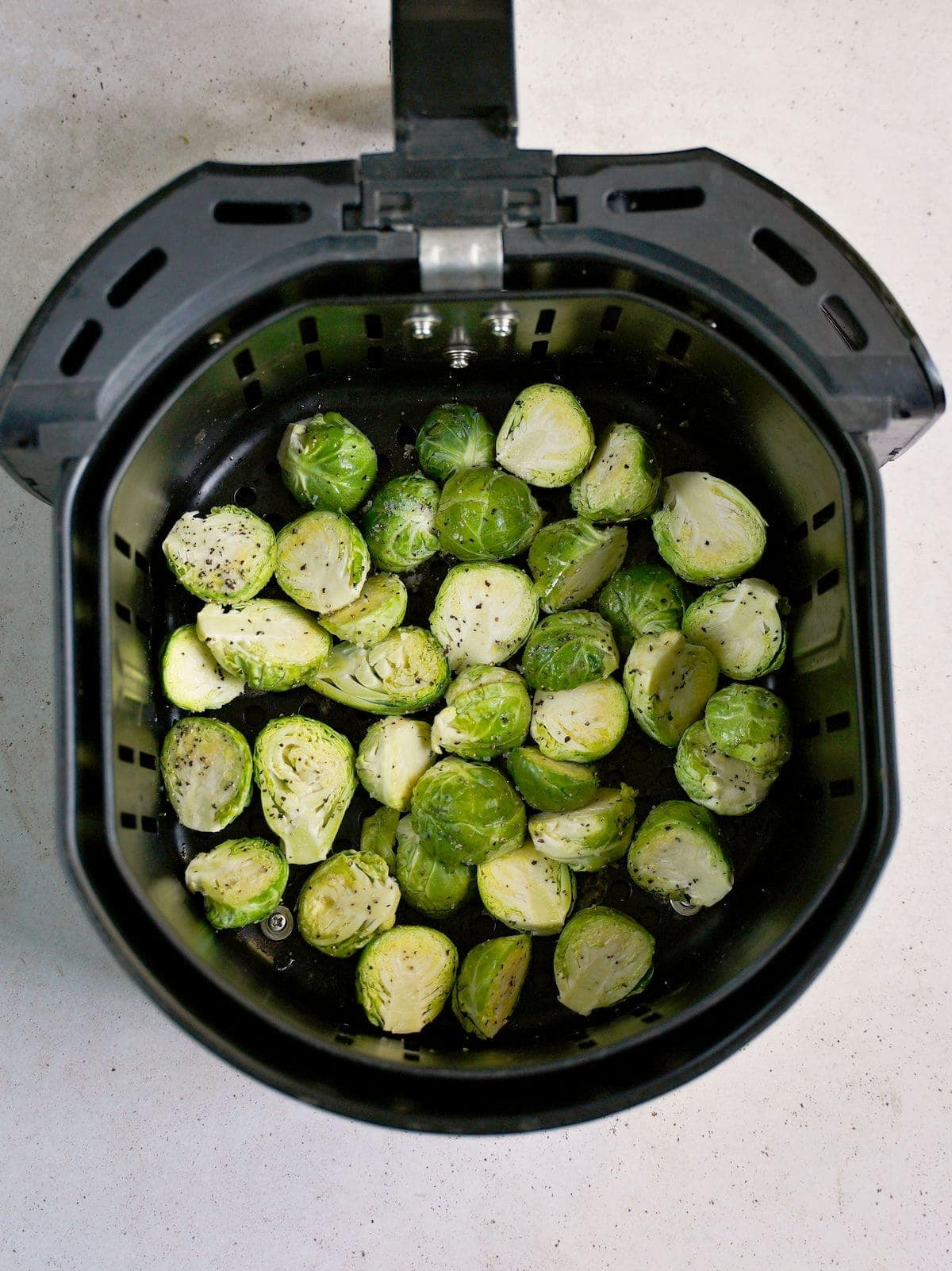 Brussel sprouts in air fryer