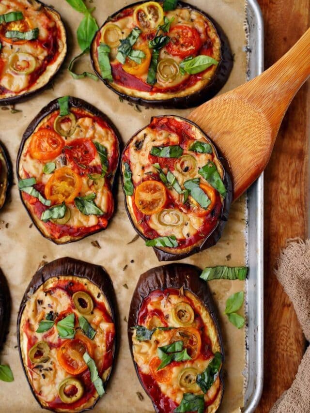 Eggplant Pizza Recipe (Low-Carb)
