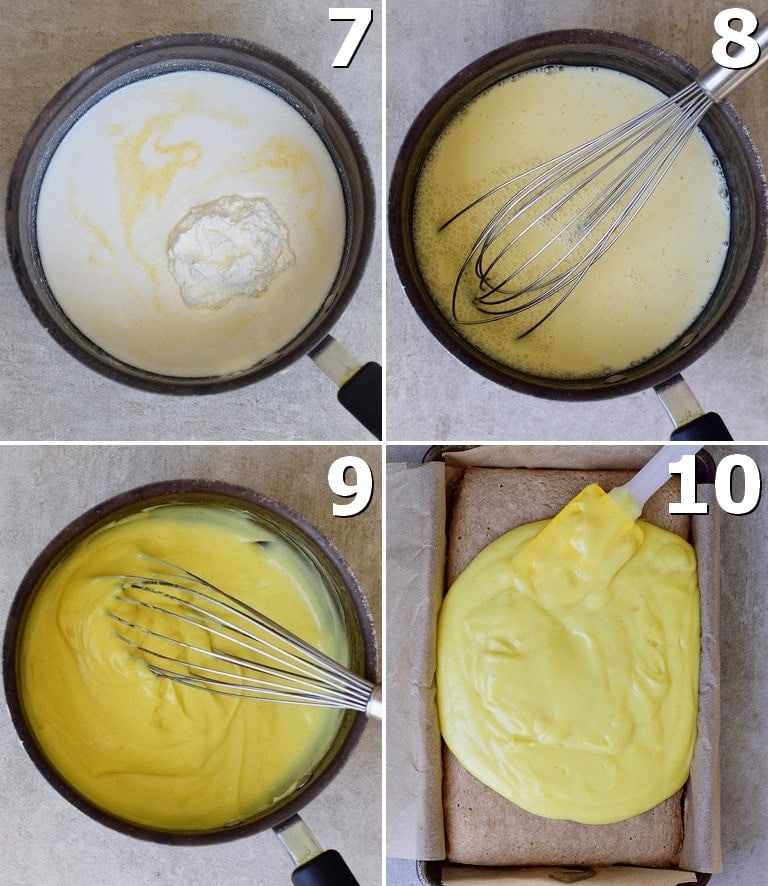 how to make vegan custard in 4 steps