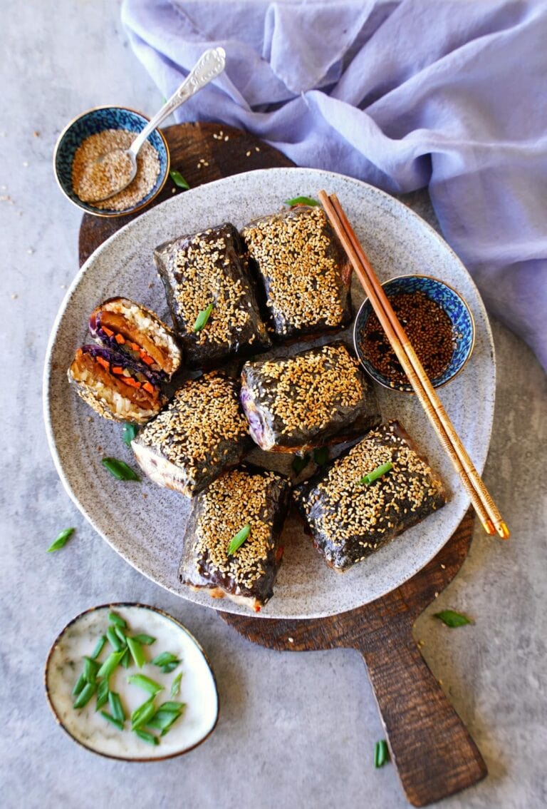 Rice Paper Dumplings - Elavegan