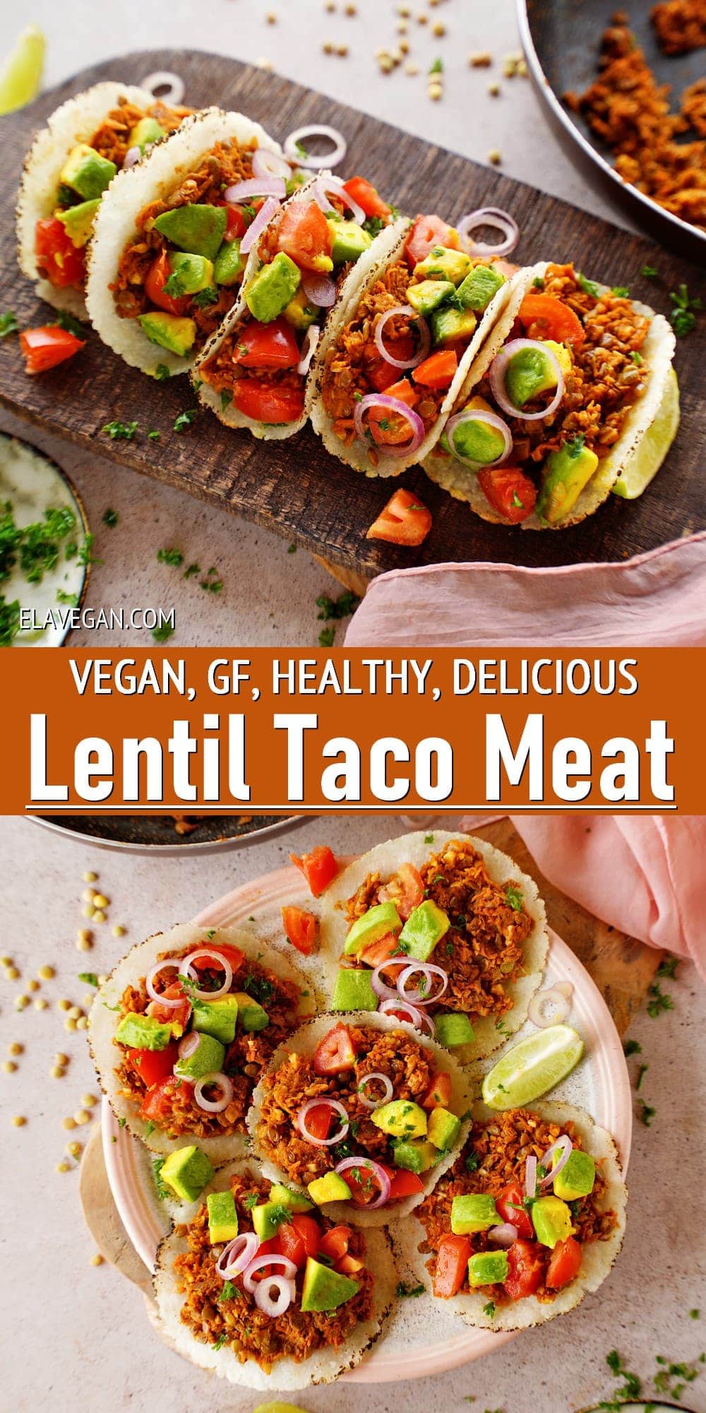 Pinterest Collage Lentil Taco Meat