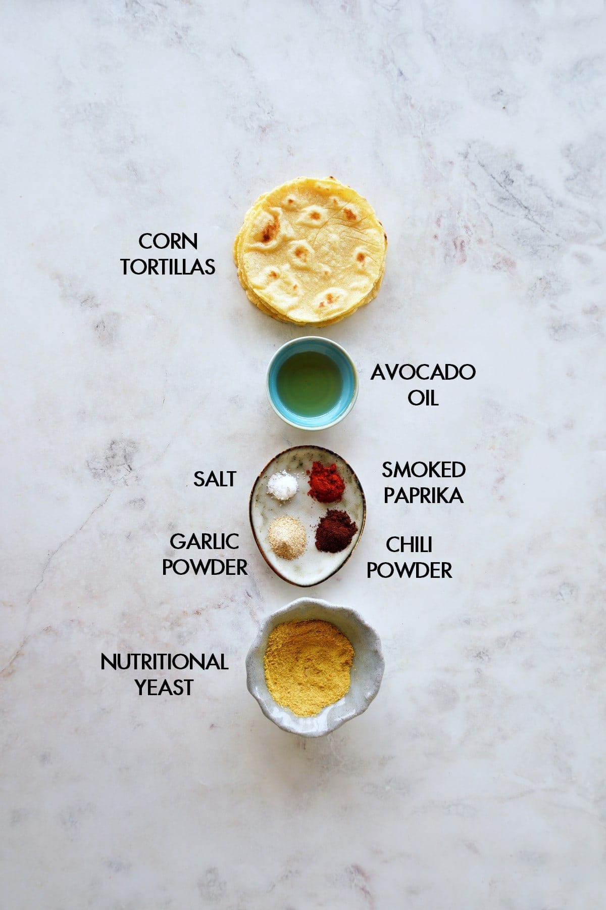 ingredients tortilla chips