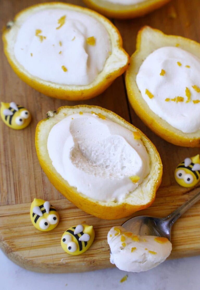 Easy Lemon Mousse (Egg-free, Dairy-free) - Elavegan