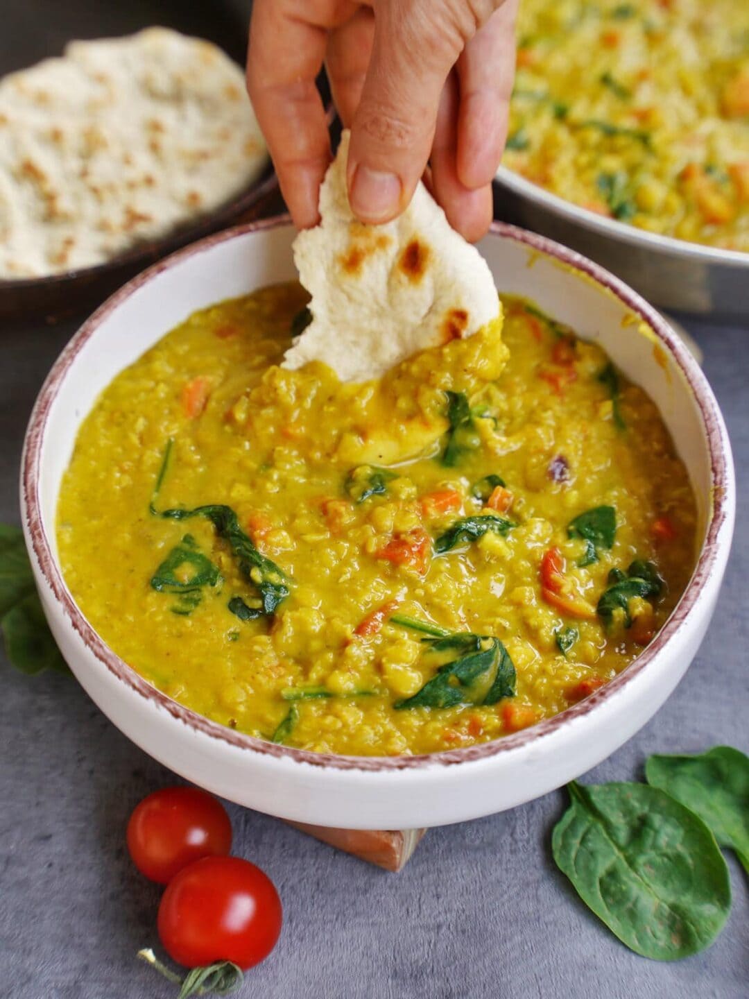 Yellow Lentil Dal (One-Pot) - Elavegan