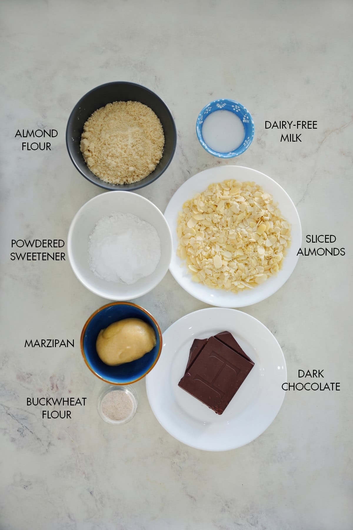 ingredients almond horns