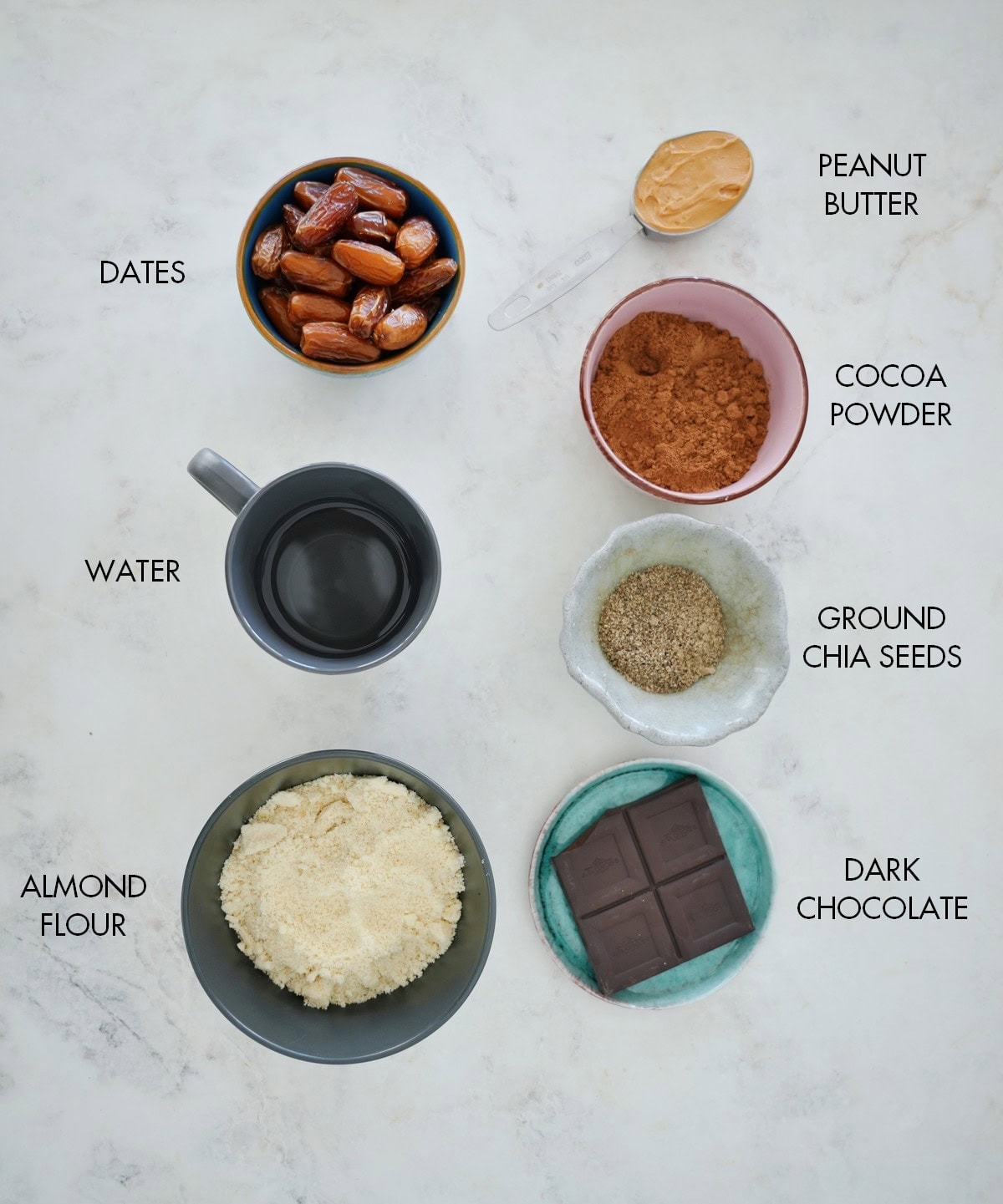 ingredients date brownies