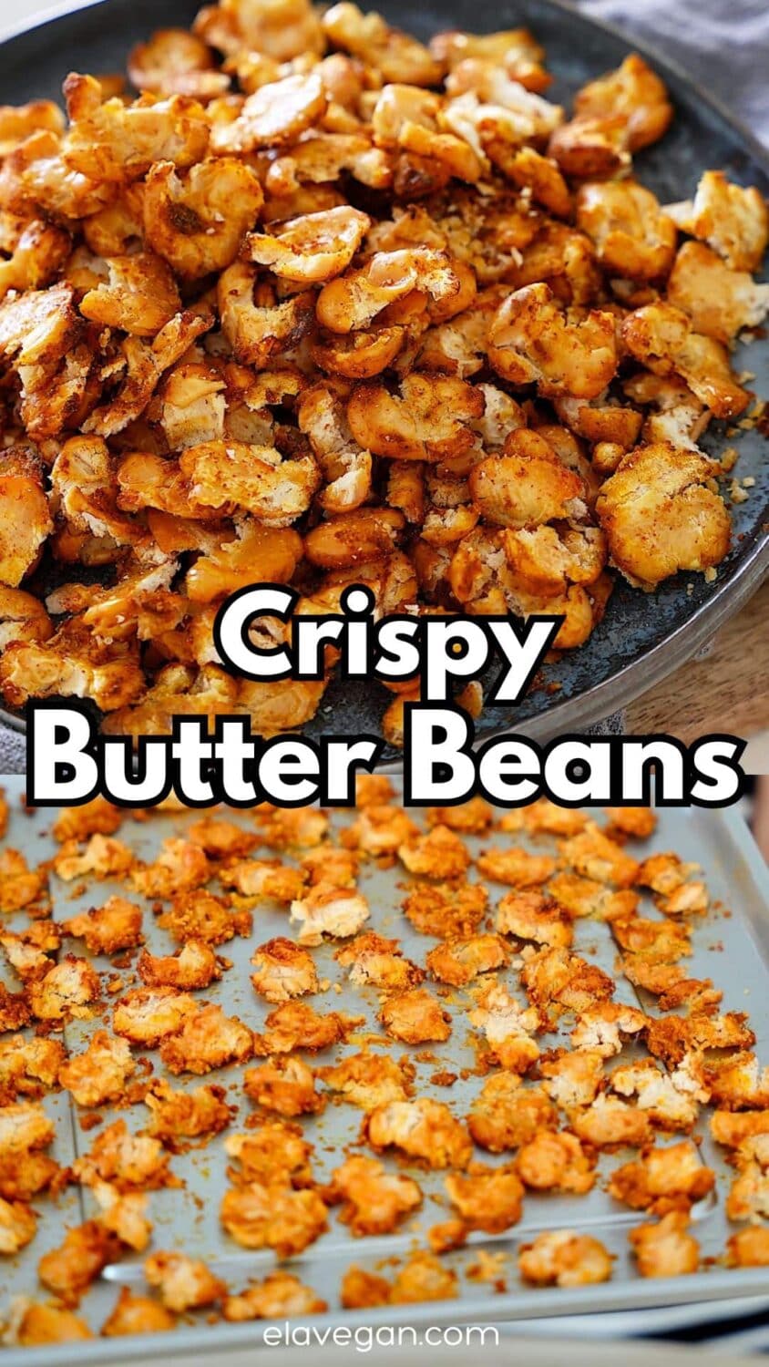 Pinterest crispy butter beans